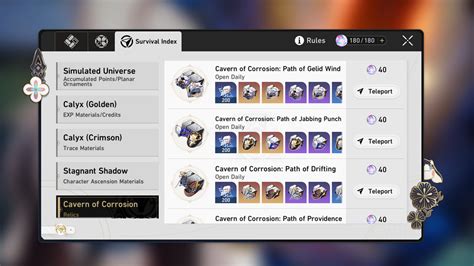 honkai star rail relic probability|Relics .